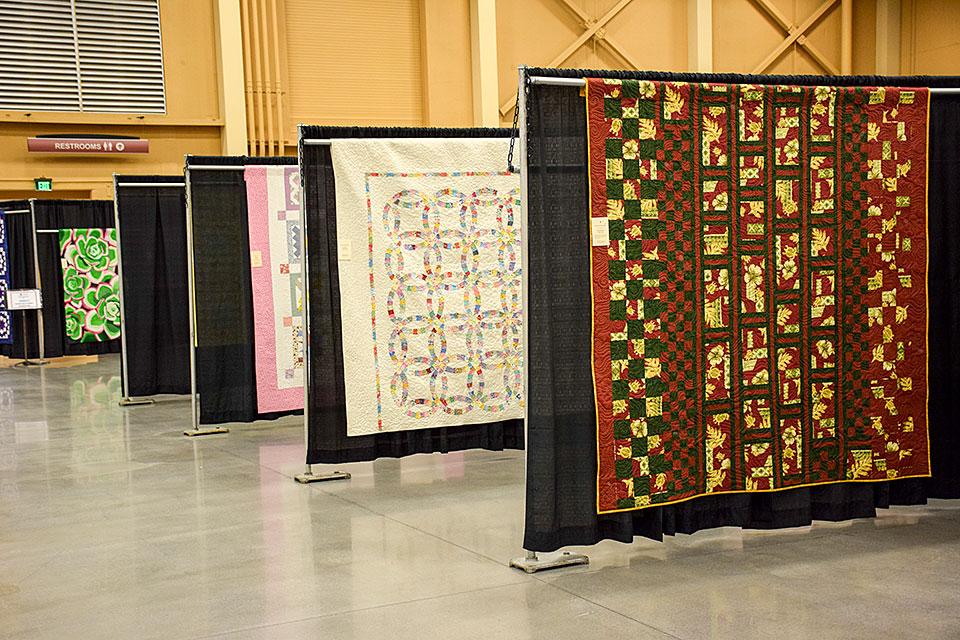 Mountain Quiltfest displays handcrafted works of art.
