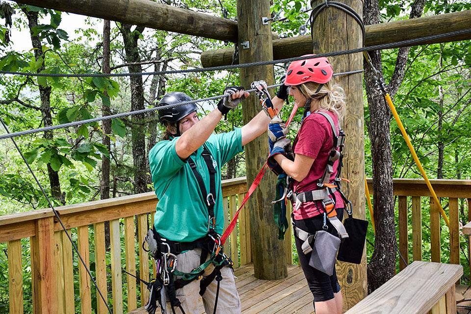 Smoky Mountain Ziplines for another scenery option